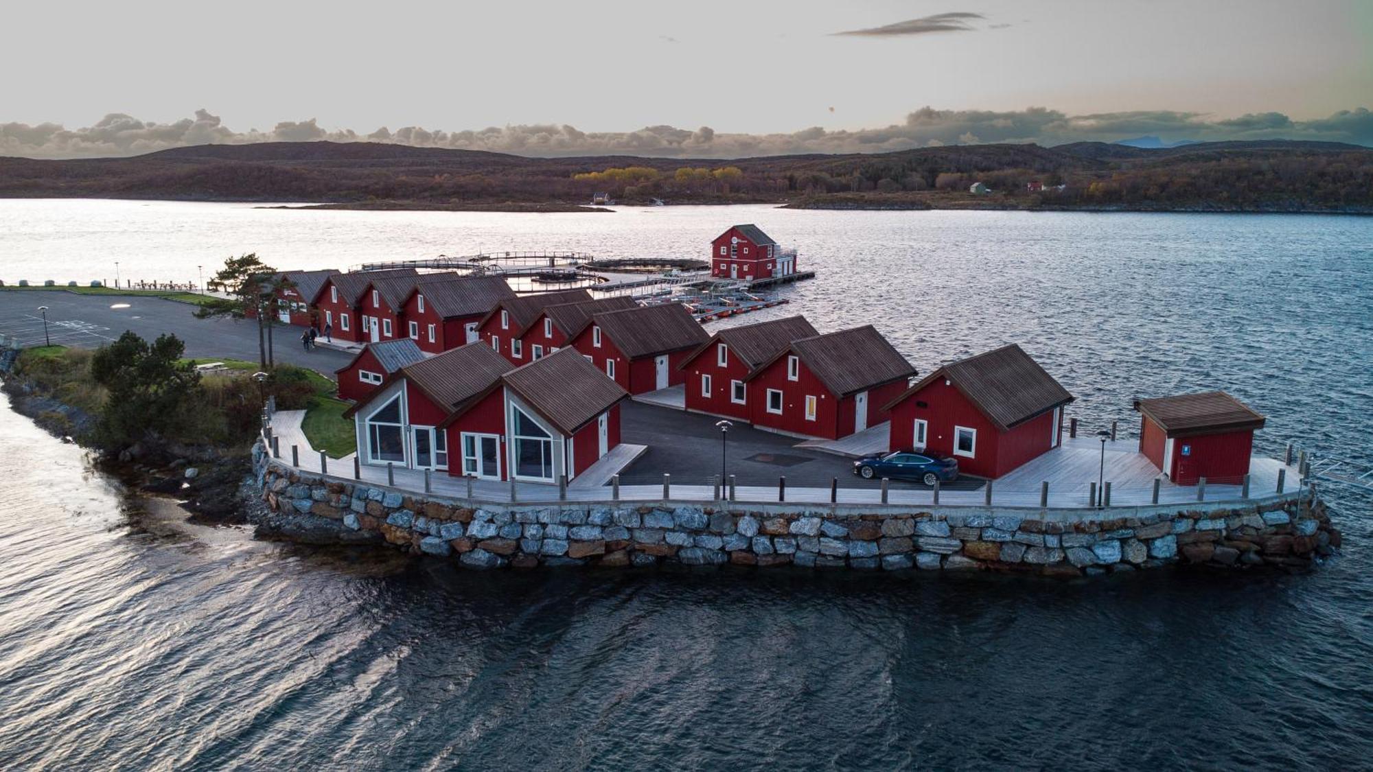 Norsk Havbrukssenter - Rorbuer Hotel Bronnoysund Exterior foto